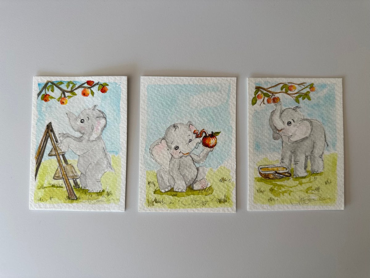 Bailey - Apple Picking - Print Set