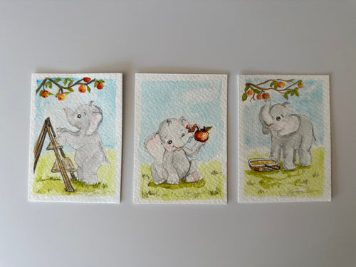 Bailey - Apple Picking - Print Set