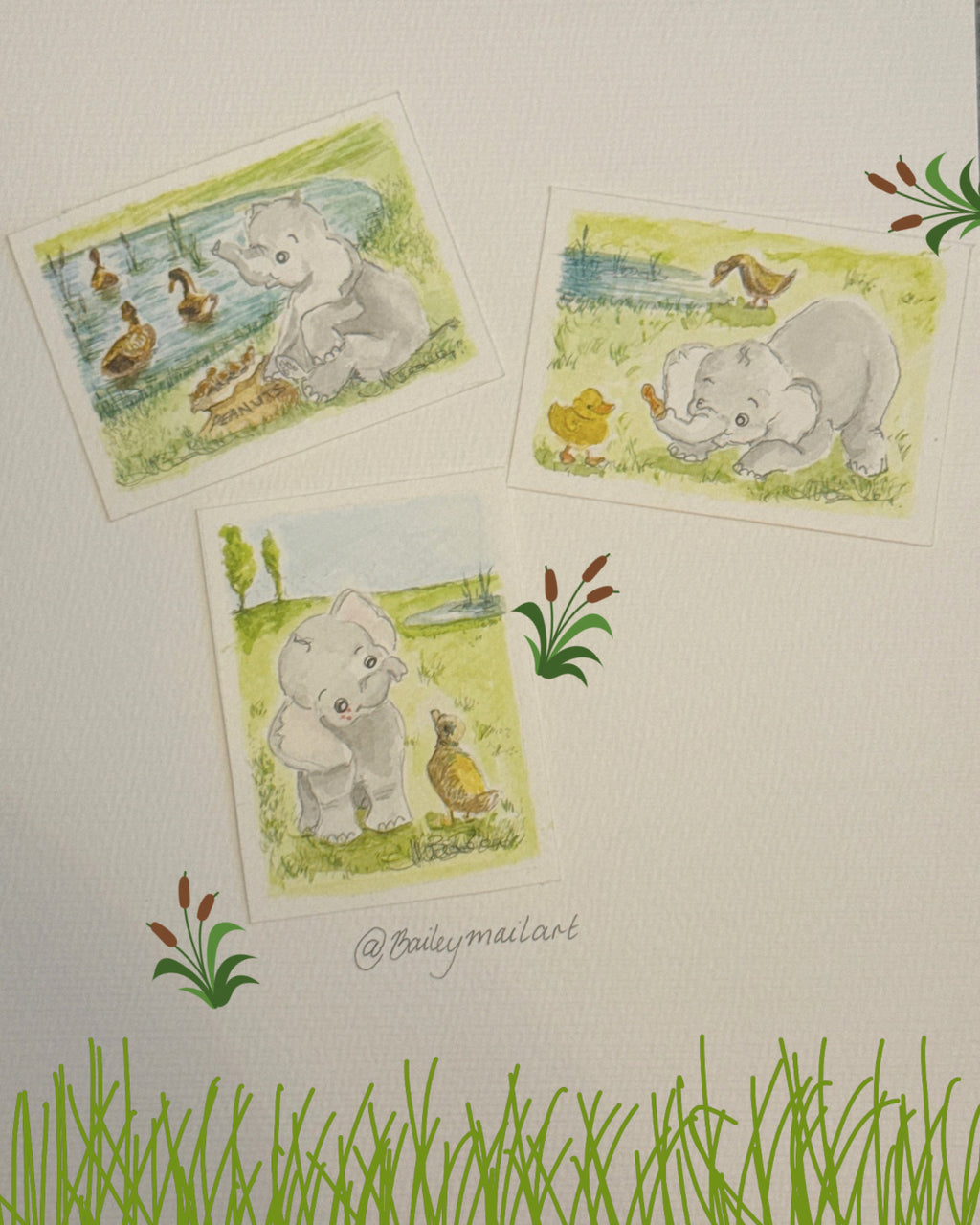 Bailey - At The Park - Print Set