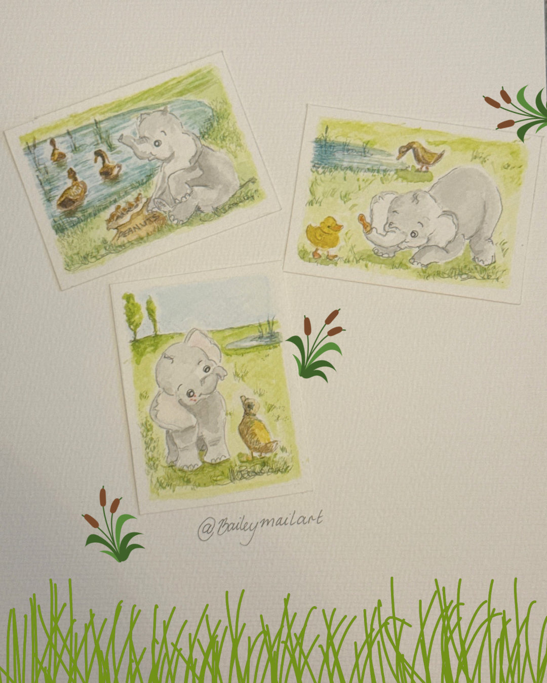 Bailey - At The Park - Print Set
