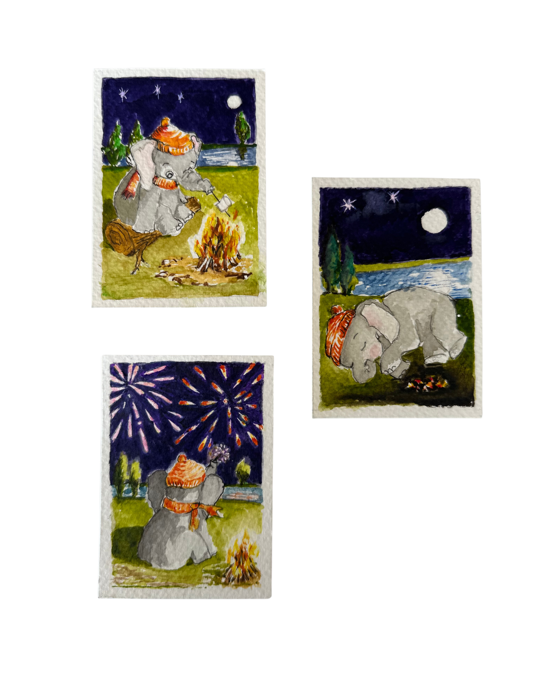 Bailey - Fireworks - Print Set