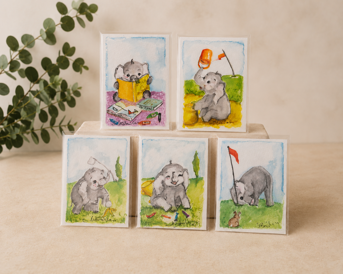 August 2026 Bailey Collection - ACEO Prints